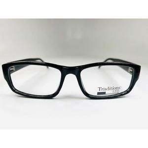 New TRADITIONS SJB-06 Black Eyeglasses 53/16/145